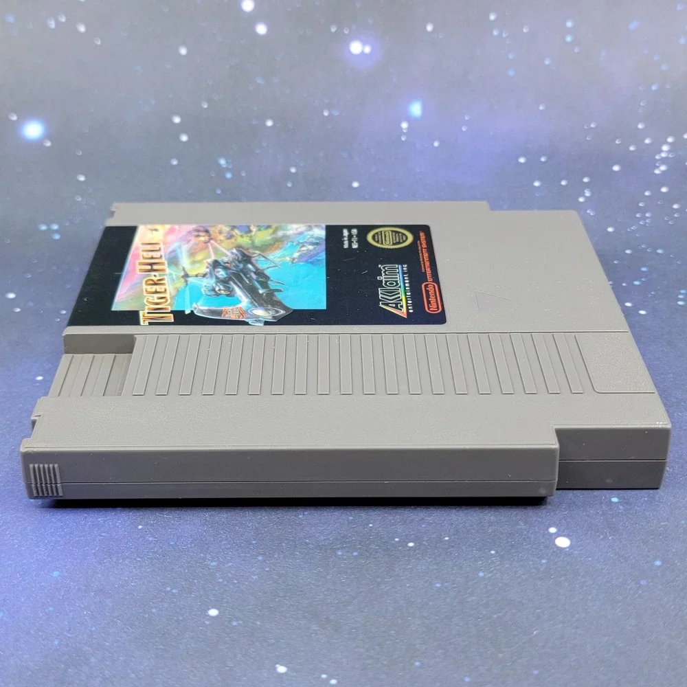Tiger-Heli Nintendo NES Game Cartridge Taito Acclaim NES-TI-USA Made in Japan